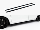 Side Skirt Diffusers V.2 compatible with Volkswagen Golf GTI / GTD Mk7 / Mk7 Facelift (narrow)