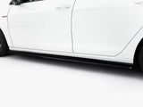 Side Skirt Diffusers V.2 compatible with Volkswagen Golf GTI / GTD Mk7 / Mk7 Facelift (narrow)