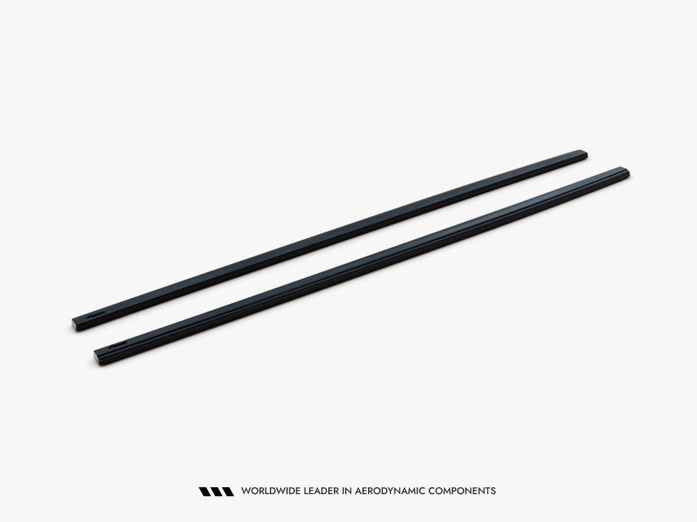 Side Skirt Diffusers V.2 compatible with Volkswagen Golf GTI / GTD Mk7 / Mk7 Facelift (narrow)