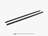 Side Skirt Diffusers V.2 compatible with Volkswagen Golf GTI / GTD Mk7 / Mk7 Facelift (narrow)