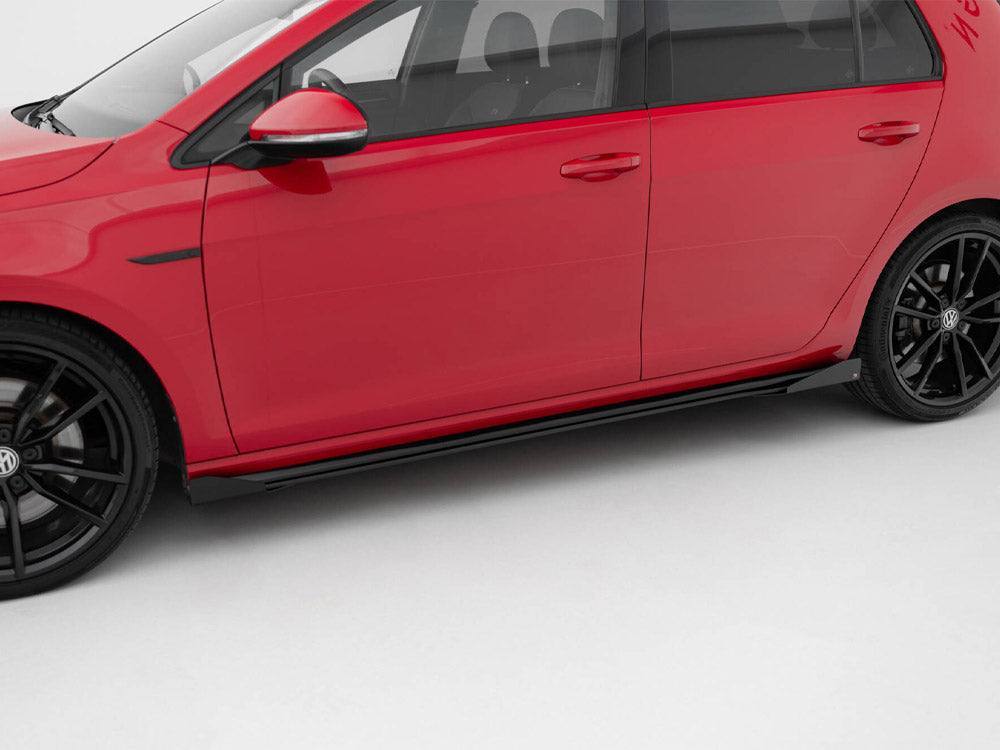 Side Flaps compatible with Volkswagen Golf R / R-Line Mk7 Facelift