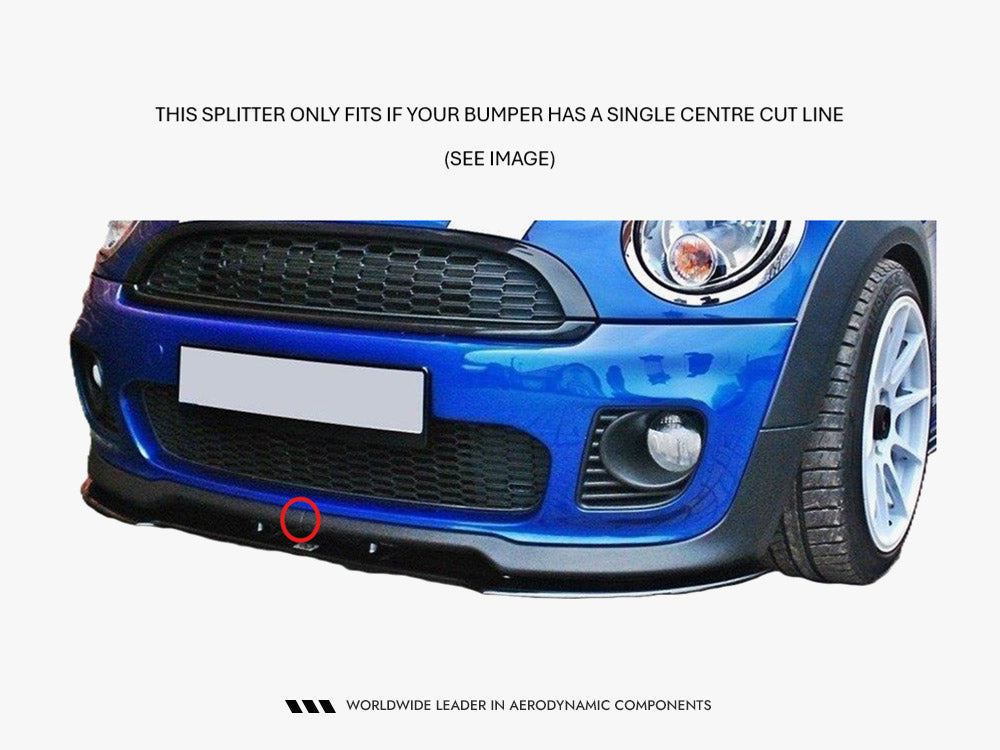 Front Splitter V.1 compatible with MINI Cooper R56 JCW