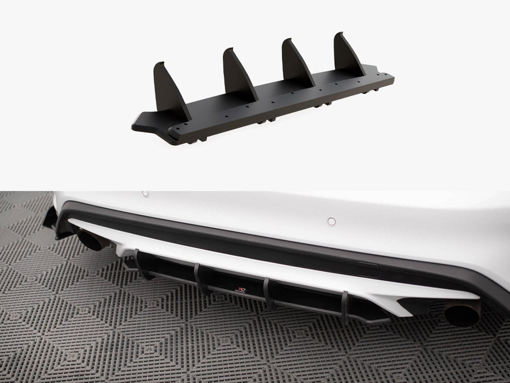 Street PRO Rear Diffuser compatible with Ford Focus ST Mk4