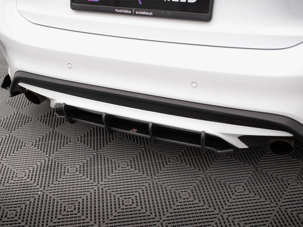 Street PRO Rear Diffuser compatible with Ford Focus ST Mk4