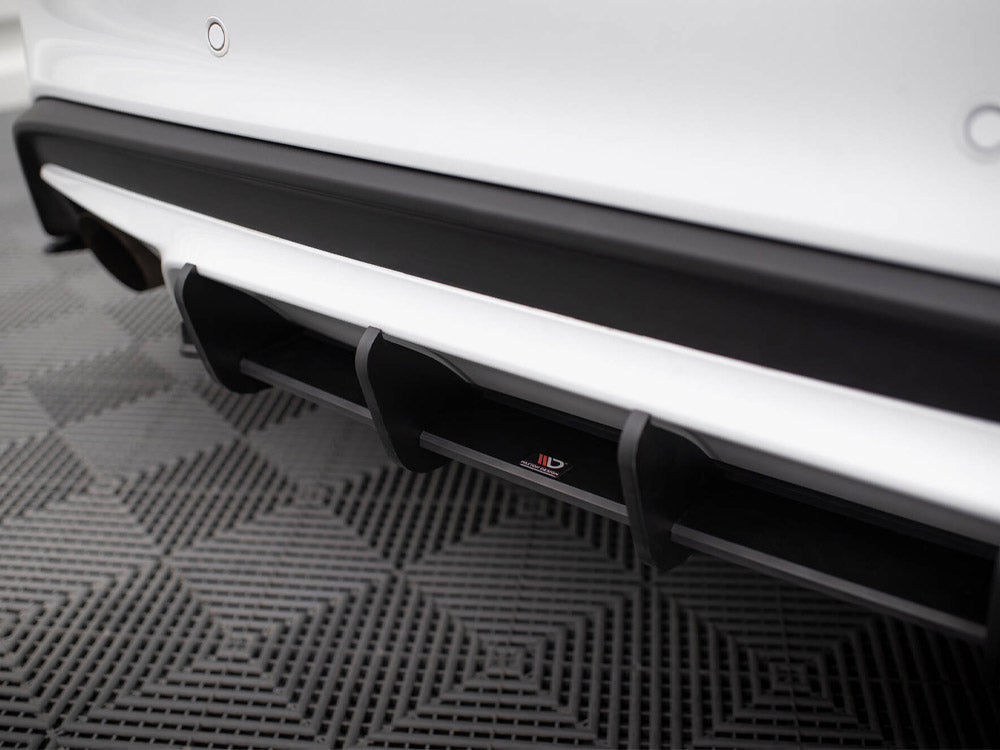 Street PRO Rear Diffuser compatible with Ford Focus ST Mk4