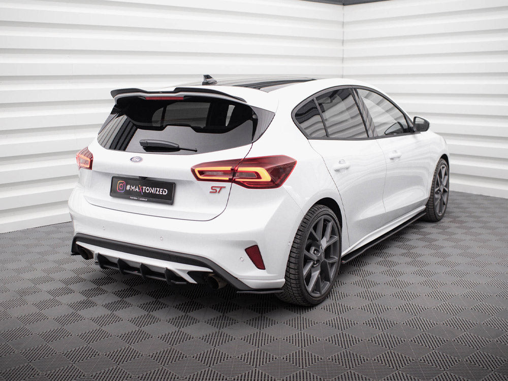 Street PRO Rear Side Splitters compatible with Ford Focus ST Mk4