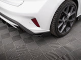 Street PRO Rear Side Splitters + Flaps compatible with Ford Focus ST Mk4