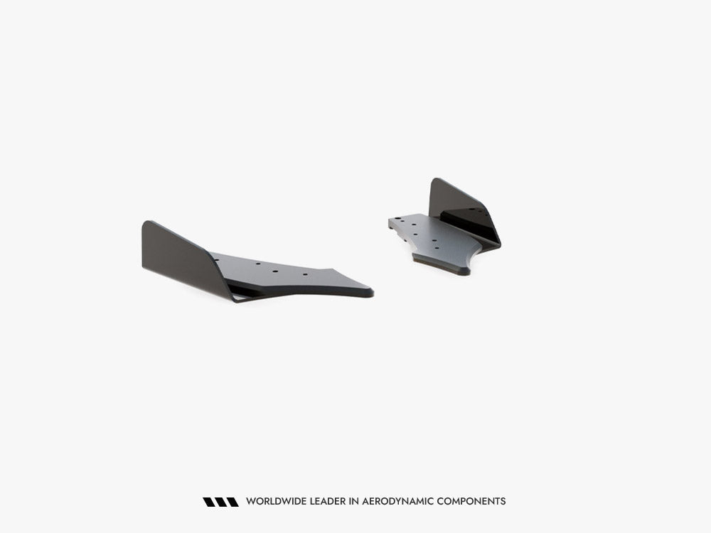 Street PRO Rear Side Splitters + Flaps compatible with Ford Focus ST Mk4