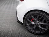 Street PRO Rear Side Splitters + Flaps compatible with Ford Focus ST Mk4