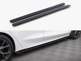 Street PRO Side Skirt Diffusers compatible with Ford Focus ST / ST-Line Mk4