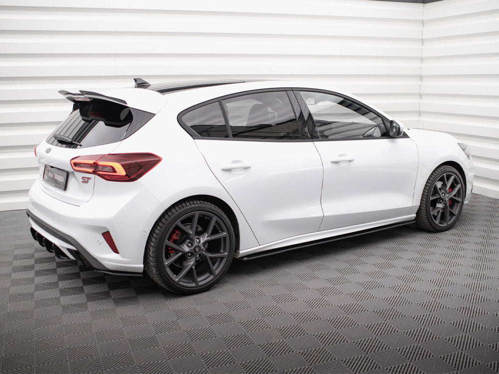 Street PRO Side Skirt Diffusers compatible with Ford Focus ST / ST-Line Mk4
