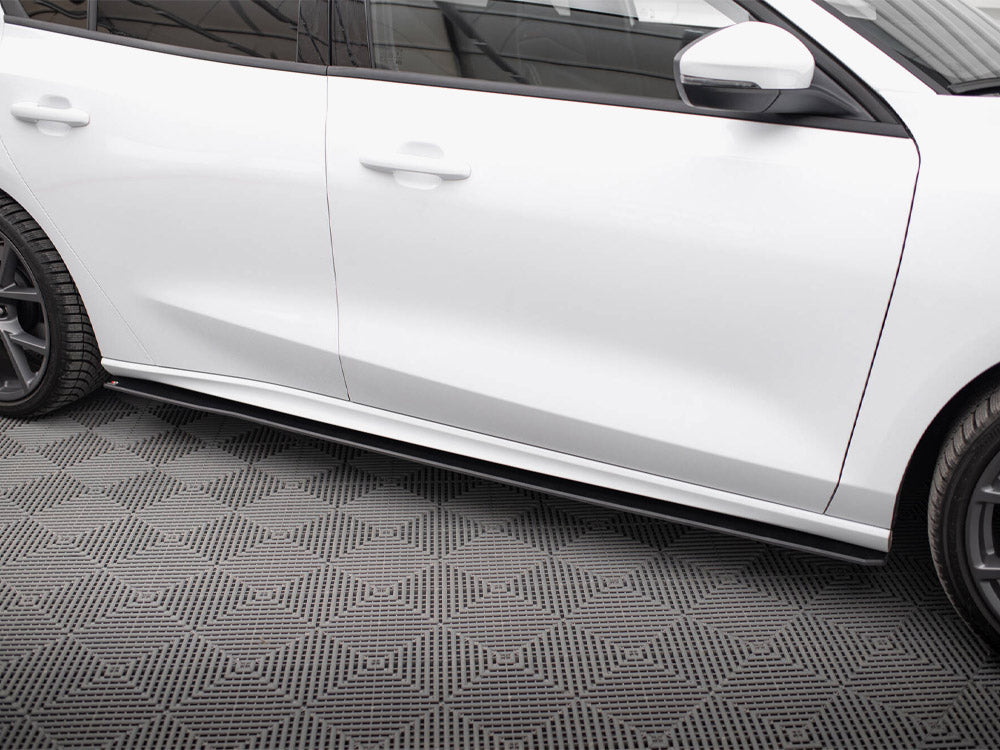 Street PRO Side Skirt Diffusers compatible with Ford Focus ST / ST-Line Mk4