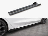 Street PRO Side Skirt Diffusers + Flaps compatible with Ford Focus ST / ST-Line Mk4
