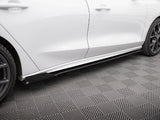 Street PRO Side Skirt Diffusers + Flaps compatible with Ford Focus ST / ST-Line Mk4