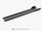 Street PRO Side Skirt Diffusers + Flaps compatible with Ford Focus ST / ST-Line Mk4