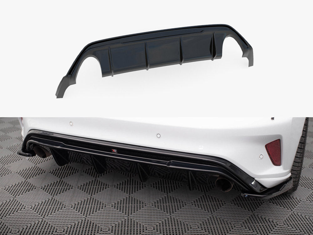 Rear Valance V.3 compatible with Ford Focus Hatchback ST Mk4