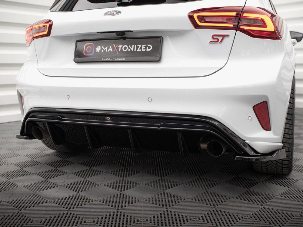 Rear Valance V.3 compatible with Ford Focus Hatchback ST Mk4