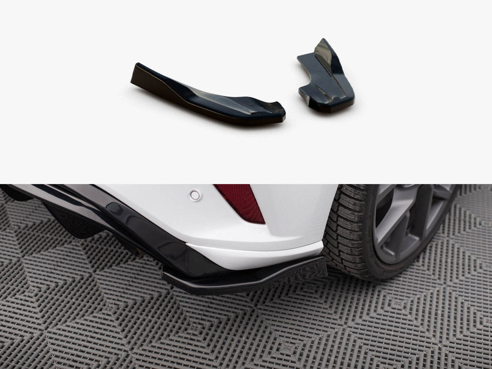 Rear Side Splitters V.3 (For Rear Valance V.3) compatible with Ford Focus Hatchback ST Mk4