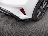 Rear Side Splitters V.3 (For Rear Valance V.3) compatible with Ford Focus Hatchback ST Mk4