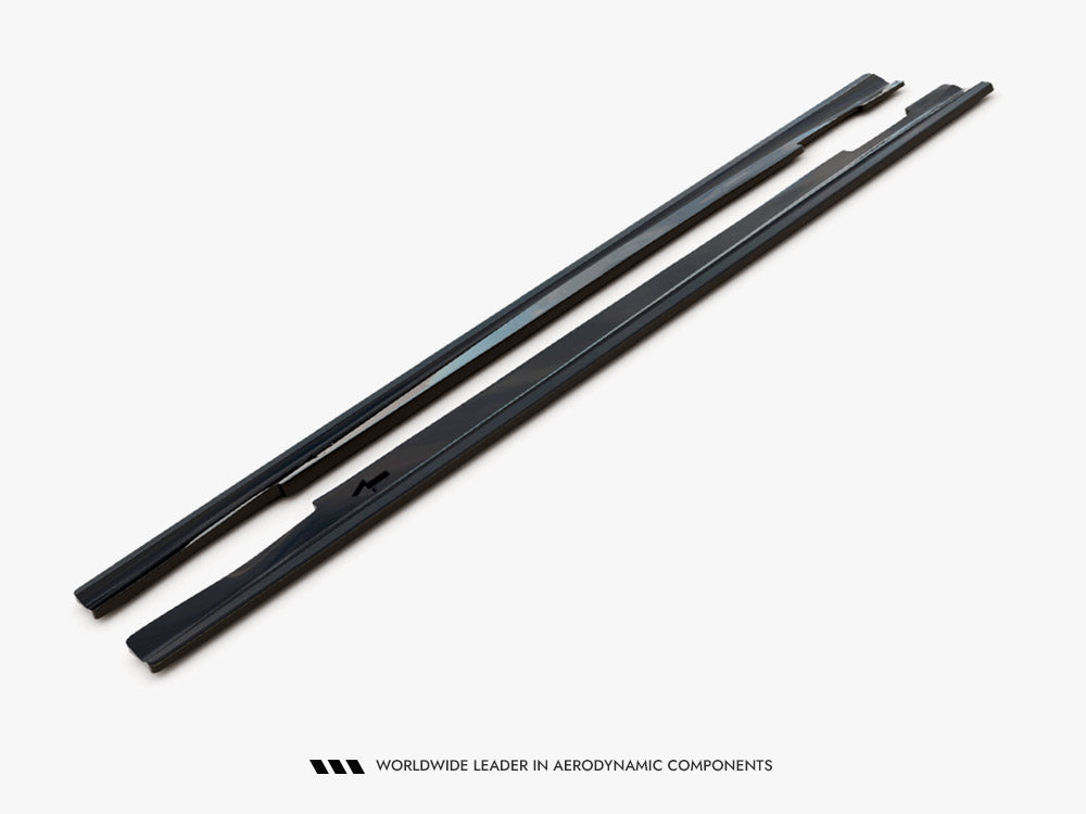Side Skirts Diffusers compatible with Mercedes E63 AMG / AMG Line Sedan W212 Facelift