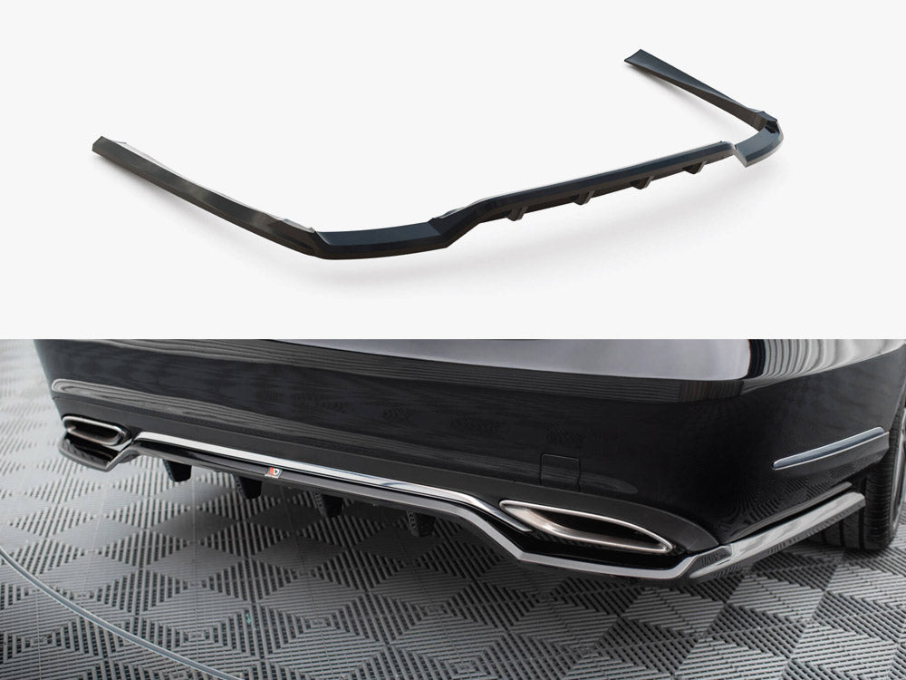 Rear Splitter (Vertical Bars) compatible with Mercedes-Benz E W212 Facelift