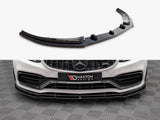 Front Splitter V.1 compatible with Mercedes-AMG C63 Coupe AMG Aero Pack C205 Facelift