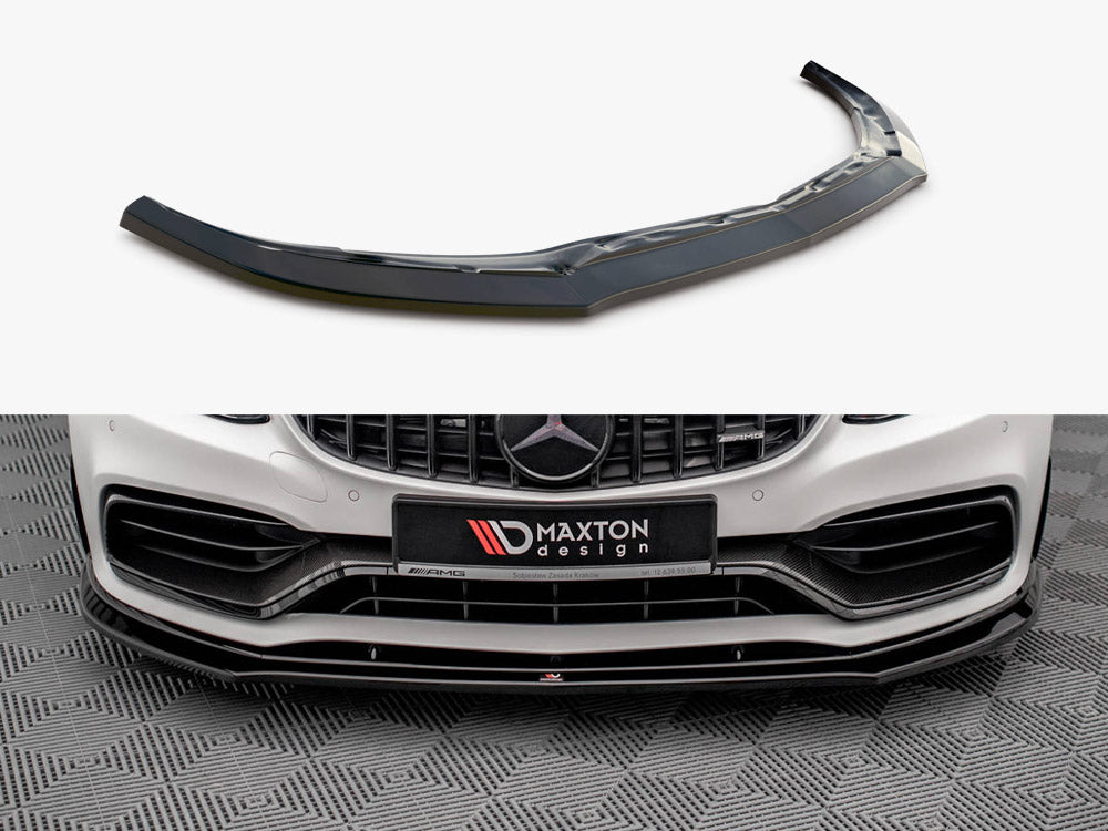 Front Splitter V.3 compatible with Mercedes-AMG C63 Coupe AMG Aero Pack C205 Facelift