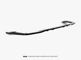 Rear Splitter (Vertical Bars) compatible with Mercedes-AMG C 63AMG Coupe AMG Aero Pack C205 Facelift