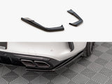 Rear Side Splitters compatible with Mercedes-AMG C 63AMG Coupe AMG Aero Pack C205 Facelift