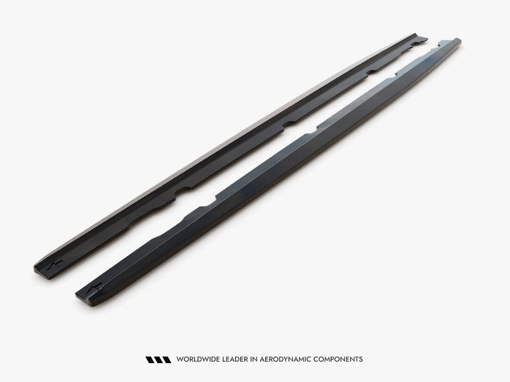 Side Skirts Diffusers V.1 compatible with Mercedes-AMG C 63AMG Coupe C205 Facelift