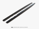Side Skirts Diffusers V.1 compatible with Mercedes-AMG C 63AMG Coupe C205 Facelift