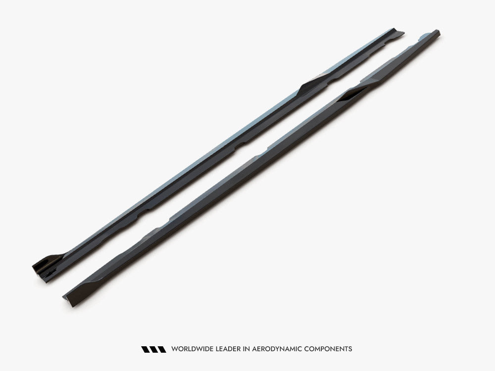 Side Skirts Diffusers V.2 compatible with Mercedes-AMG C 63AMG Coupe C205 Facelift