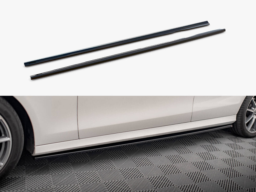 Side Skirt Diffusers compatible with Mercedes E AMG Line W213 Facelift