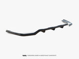 Rear Splitter (Vertical Bars) compatible with Mercedes-Benz GLC AMG Line X254