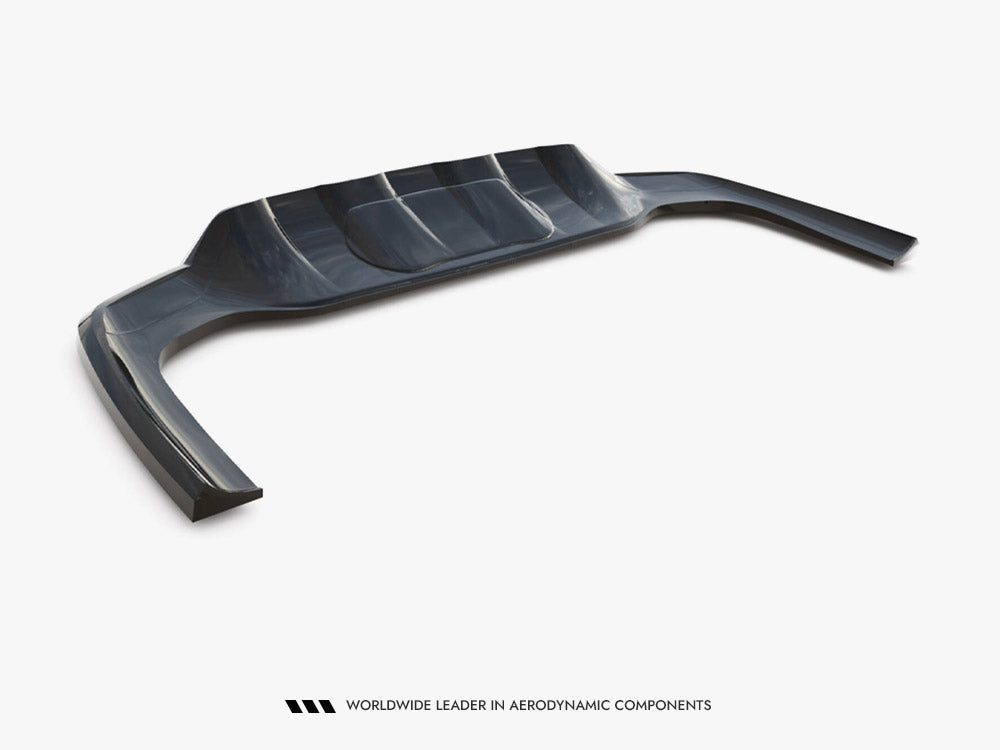 Rear Splitter (Vertical Bars) compatible with Mercedes-Benz GLC AMG Line X254