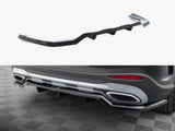 Rear Splitter (Vertical Bars) compatible with Mercedes-Benz GLC AMG Line X254