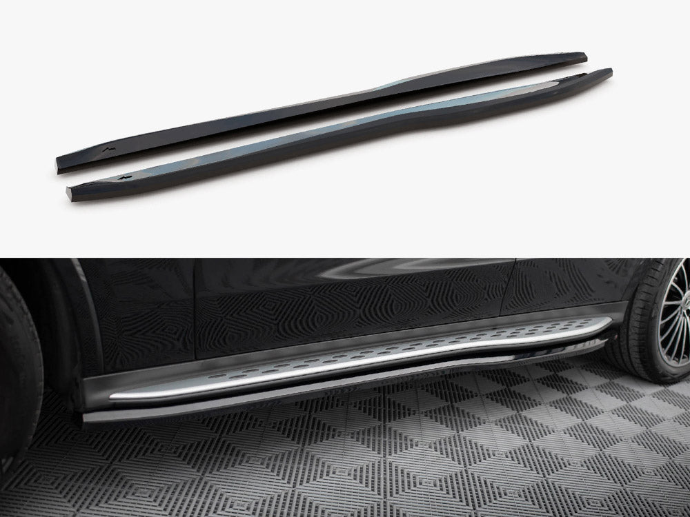 Side Skirts Diffusers compatible with Mercedes-Benz GLC AMG Line X254