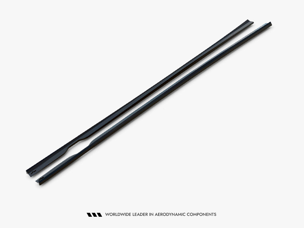 Side Skirt Diffusers compatible with Mercedes-Benz S Long AMG Line W222