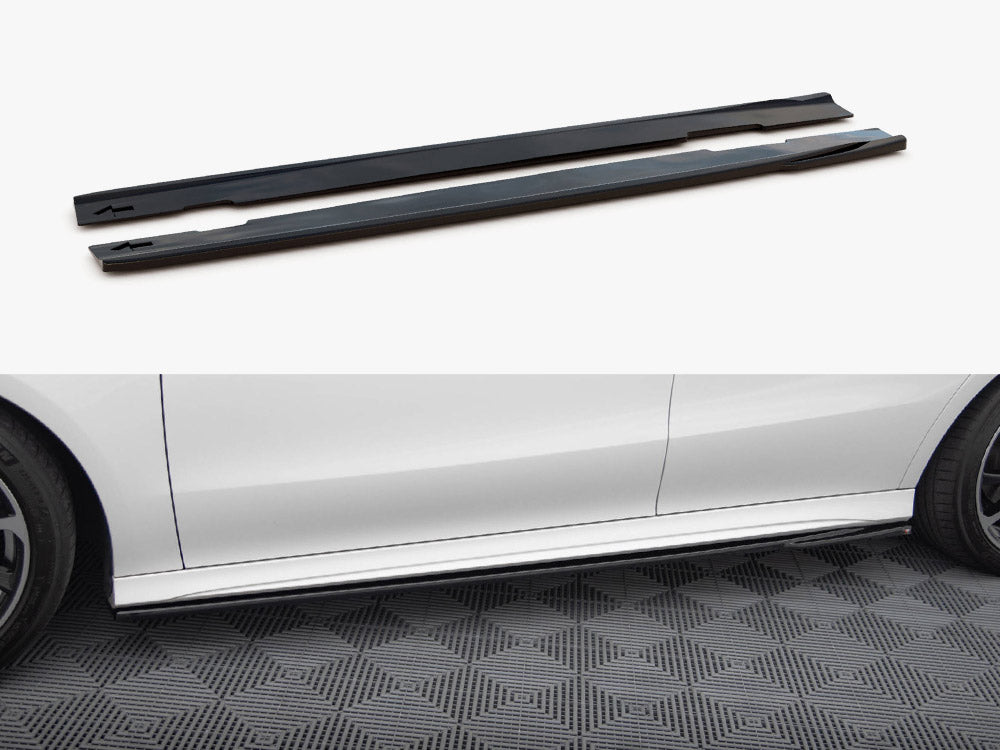 Side Skirts Diffusers compatible with Mercedes-Benz CLA AMG Line C118