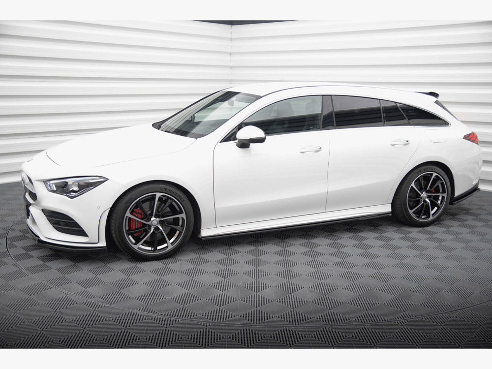 Side Skirts Diffusers compatible with Mercedes-Benz CLA AMG Line C118