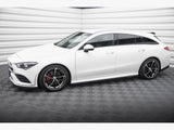 Side Skirts Diffusers compatible with Mercedes-Benz CLA AMG Line C118