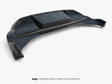 Rear Splitter (Vertical Bars) compatible with Audi Q6 e-tron S Line / SQ6 e-tron SUV / Sportback Mk1