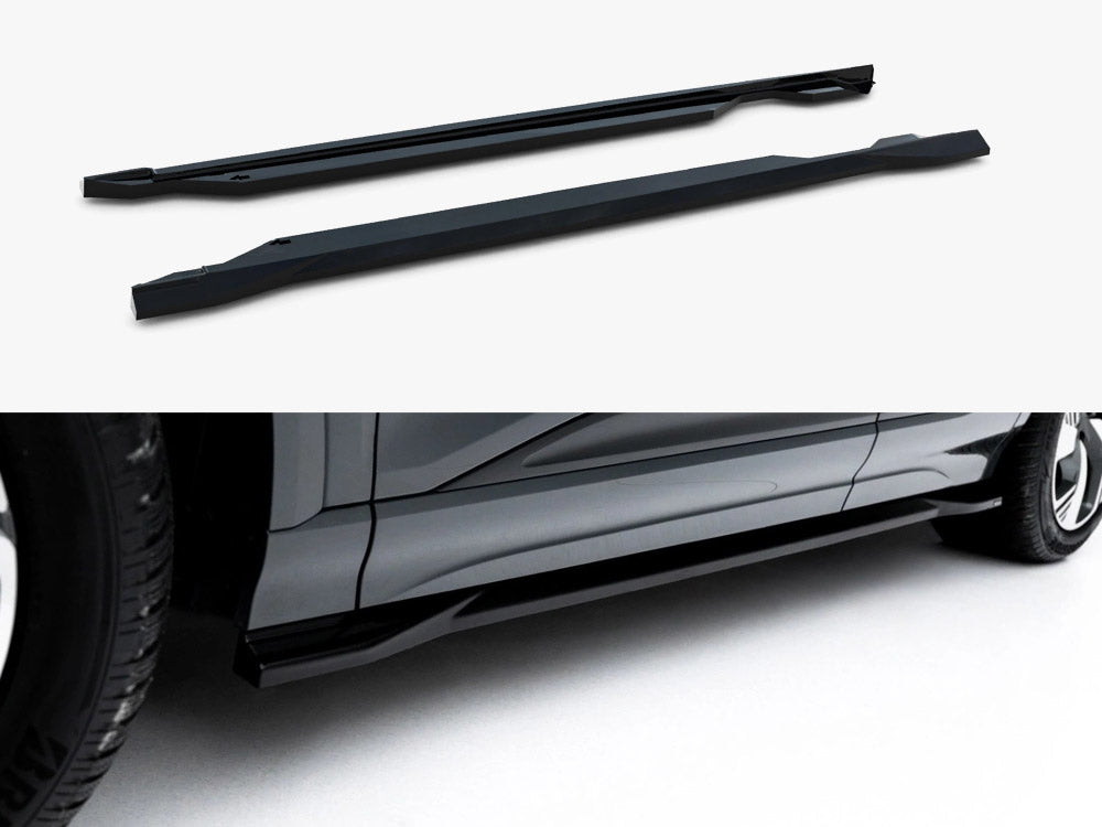 Side Skirt Diffusers compatible with Audi Q6 e-tron Standard / S Line / SQ6 e-tron SUV / Sportback Mk1