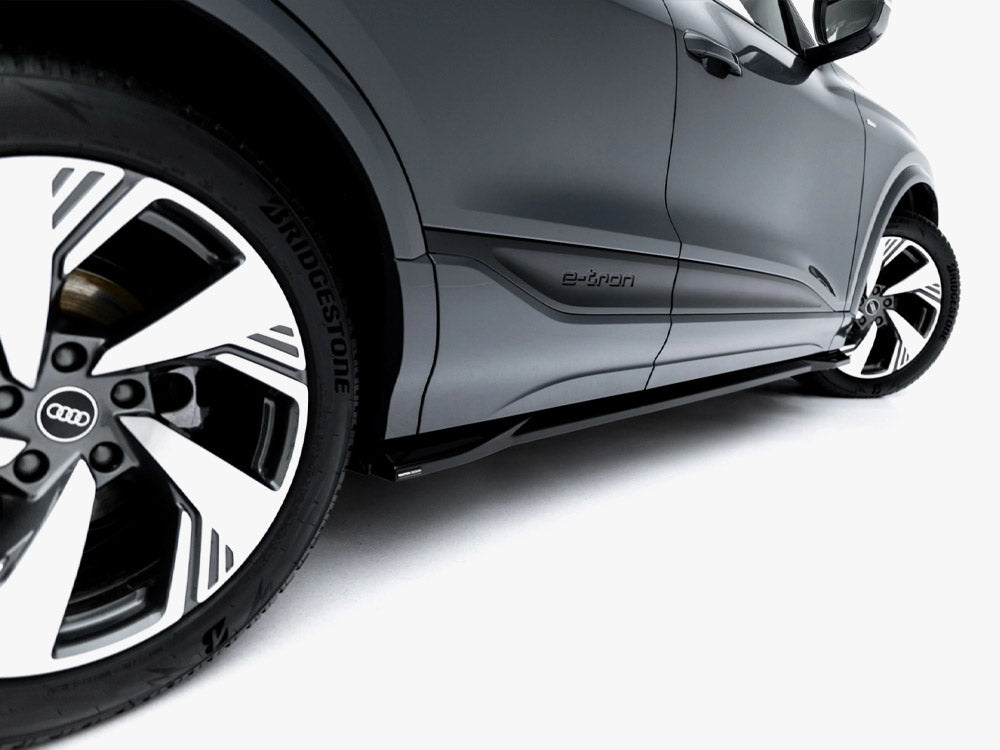 Side Skirt Diffusers compatible with Audi Q6 e-tron Standard / S Line / SQ6 e-tron SUV / Sportback Mk1