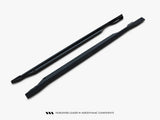 Side Skirt Diffusers compatible with Audi Q6 e-tron Standard / S Line / SQ6 e-tron SUV / Sportback Mk1