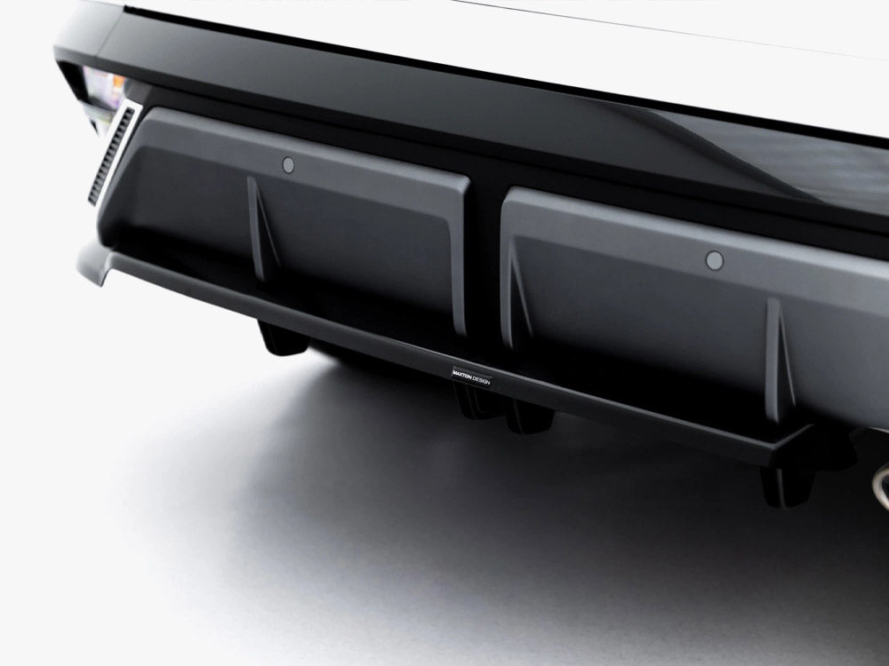 Rear Splitter (Vertical Bars) compatible with Hyundai Tucson N Line Mk4 Facelift