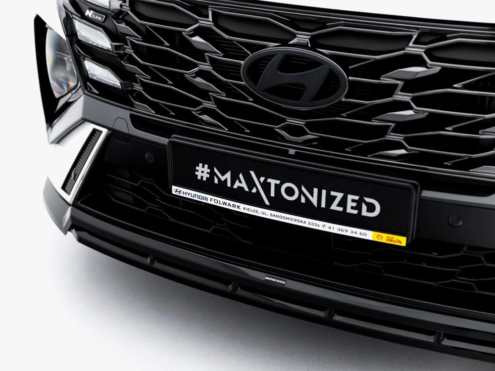 Front Splitter compatible with Hyundai Tucson N Line Mk4 Facelift
