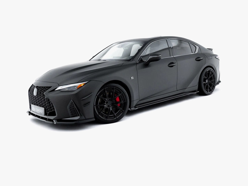 Side Skirt Diffusers compatible with Lexus IS 500 Mk3 Facelift 2 (XE30)