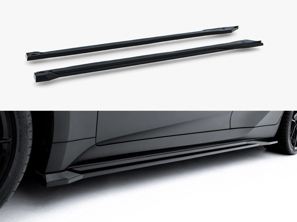 Side Skirt Diffusers compatible with Lexus IS 500 Mk3 Facelift 2 (XE30)