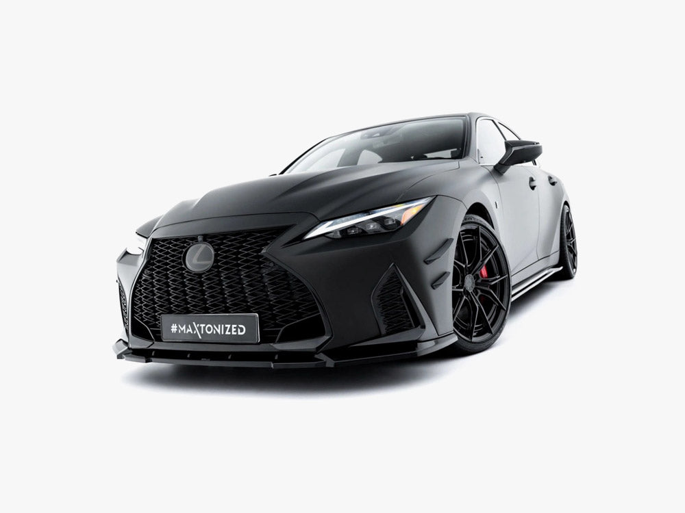 Front Splitter V.1 compatible with Lexus IS 500 Mk3 Facelift 2 (XE30)